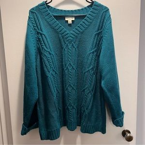 Turquoise sweater